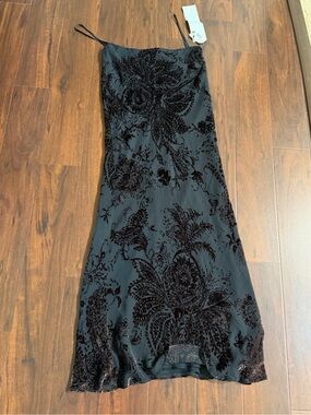 Beautiful Cachet Brown Floral skirt NWT